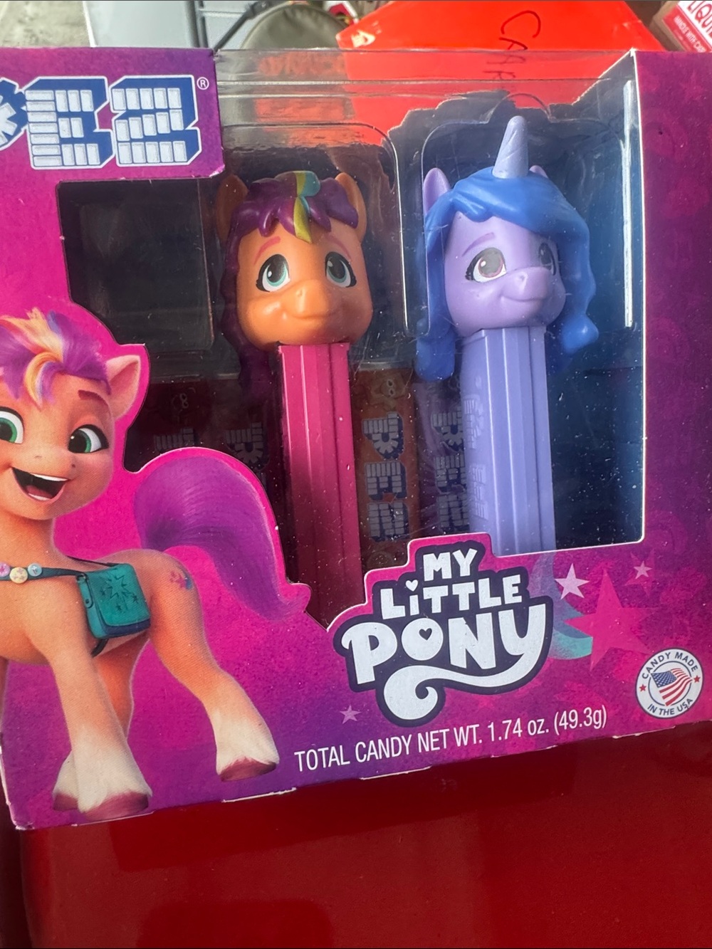 My Little Pony PEZ Dispenser Duo - Purple & Pink Pony Heads